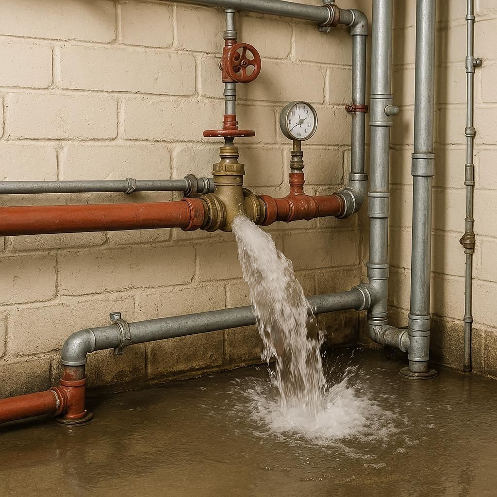 Промывка системы водоснабжения многоквартирного дома в Джанкое
